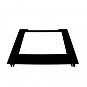 Vitre extérieur de four