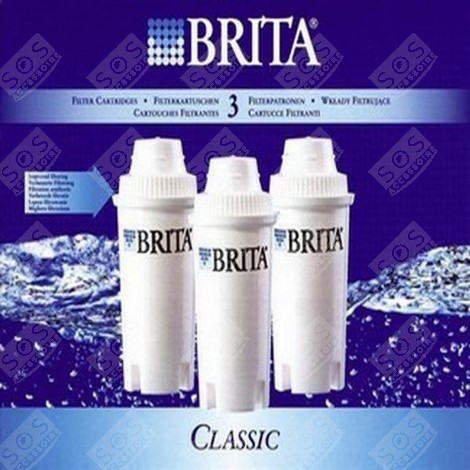 LOT DE 3 FILTRES BRITA CLASSIC CAFETIÈRE, MACHINE À CAFÉ - 205386