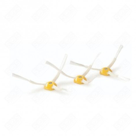 LOT DE 4 BROSSES LATÉRALES 3 BRAS ASPIRATEUR ROBOT - 4415863
