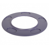 Plateau rotatif bleu