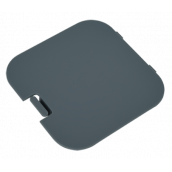 Couvercle à piles gris