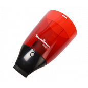 Bac rouge avec embout