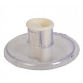 Couvercle avec poussoir