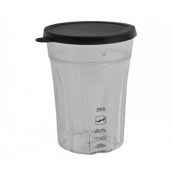 Bol hachoir avec couvercle noir