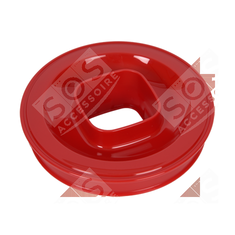 COUVERCLE BOL BLENDER ROUGE ROBOT MÉNAGER - MS-651384