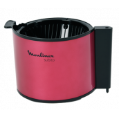 Porte filtre fuchsia avec clapet