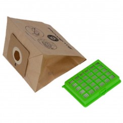 Pochette 6 sacs papier et 1 filtre HEPA