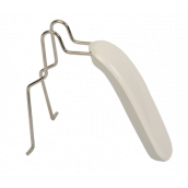 Poignée panier blanche