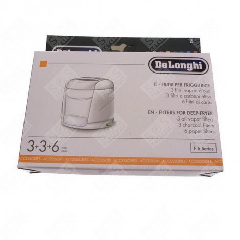 KIT FILTRES ANTI ODEURS - ANTI VAPEUR FRITEUSE, AIRFRYER - 5525102200