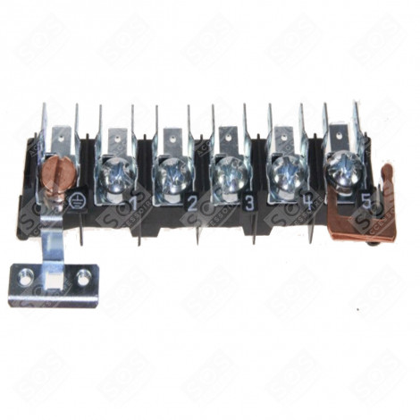 BORNIER D'ALIMENTATION FOUR, CUISINIÈRE - 00491686