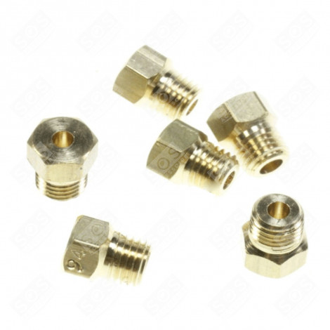 KIT INJECTEURS GAZ NATUREL D'ORIGINE PLAQUE DE CUISSON - 481231038553, C00327413