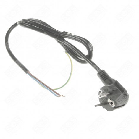 CÂBLE D'ALIMENTATION ÉLECTRIQUE NOIR 1,0M CUISEUR VAPEUR - SS-993897