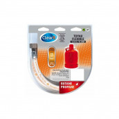 Tuyau gaz Butane/Propane avec embout vissable garantie 10 ans - Longueur 2 mètres