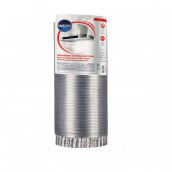 Gaine de hotte en aluminium diam 120 mm