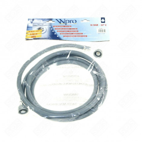 TUYAU ARRIVÉ D'EAU 3.5M D'ORIGINE MACHINE À LAVER, LAVE-LINGE - 481281728608, SIH358