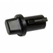 Bouton de thermostat noir