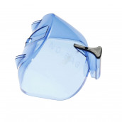 Bac à poussière bleu