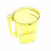 Bac à poussière jaune