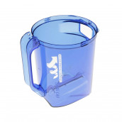 Bac à poussière bleu