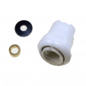 Coupleur avec entretoise et rondelle