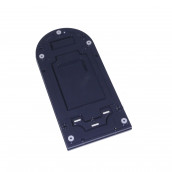 Socle gris avec capteur