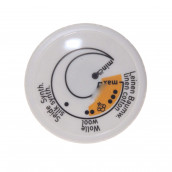 Bouton thermostat blanc