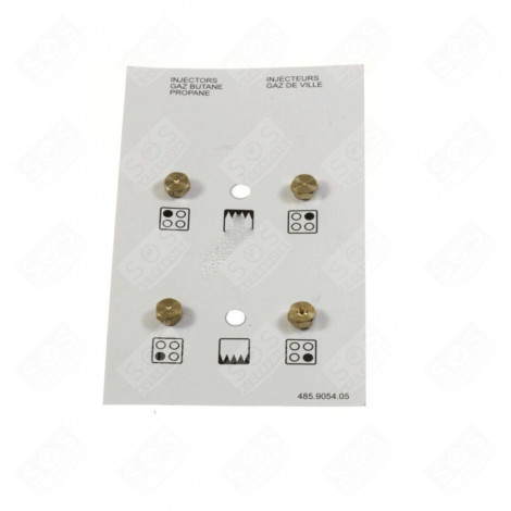 SACHET INJECTEURS, GICLEURS GAZ BUTANE FOUR, CUISINIÈRE - 4431100102