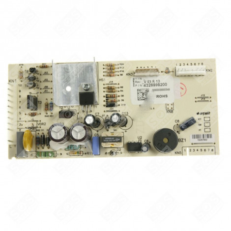 PLATINE CONTRÔLE FRIGO, RÉFRIGÉRATEUR, CONGÉLATEUR - 4326998200