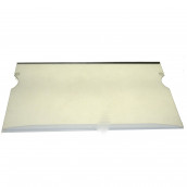 Tablette verre compl. + barre maintie