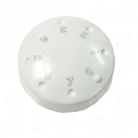 BOUTON DE REGLAGE + RESSORT FRIGO, RÉFRIGÉRATEUR, CONGÉLATEUR - 7431912