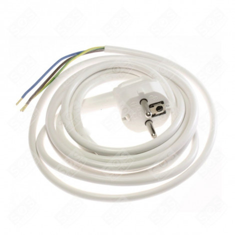 CABLE H 05 VV-F 3 X 0,75 2600MM FRIGO, RÉFRIGÉRATEUR, CONGÉLATEUR - 6009906