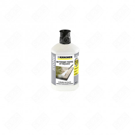 PRODUIT NETTOYANT D'ORIGINE POUR FAÇADE ET BRIQUE - 3 EN 1 - 1 LITRE NETTOYEUR VAPEUR - 62957650, 6.295-765.0