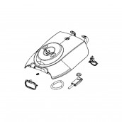 Couvercle complet noir