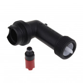 Coude de culasse + vanne