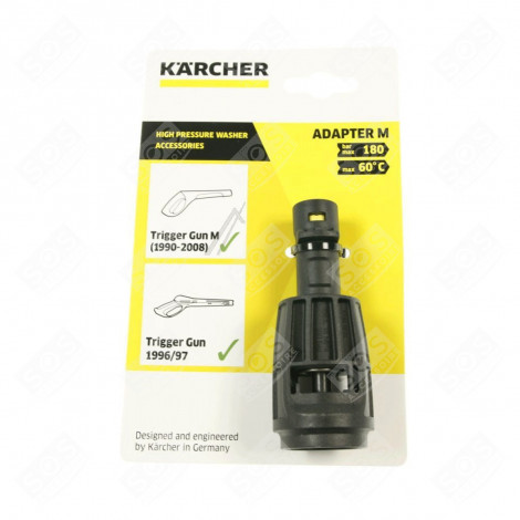 ADAPTATEUR POIGNÉE D'ORIGINE NETTOYEUR VAPEUR - 26439500, 2.643 950.0