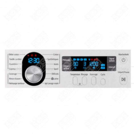 BANDEAU MACHINE À LAVER, LAVE-LINGE - WF9802LWV