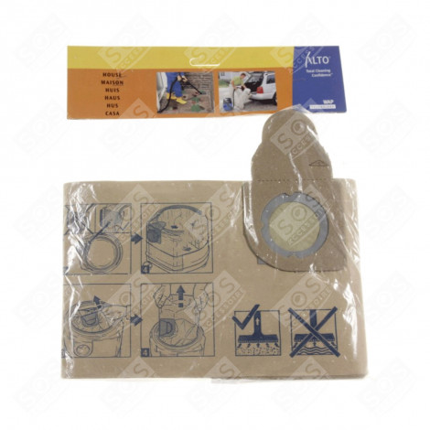 FILTER BAG AERO 400-440 5 PCS ASPIRATEUR - 61156