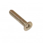 Screw m5x25 c/sunk rised phil ss iso7047