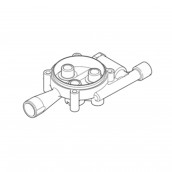 Bloc cylindre culasse et guide pistons