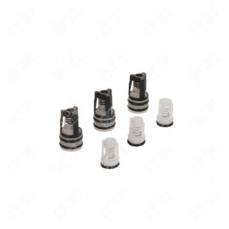 KIT ENTREE/SORTIE DE SOUPAPE 6 UNITÉS NETTOYEUR HAUTE-PRESSION - 128500855