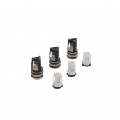 Kit entree/sortie de soupape 6 unités