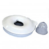 Couvercle et bouchon gris