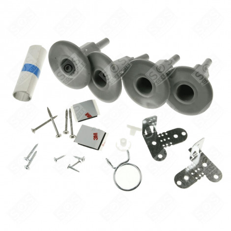 KIT DE FIXATION ENCASTREMENT PORTE LAVE-VAISSELLE - 1784430047, 1784430215