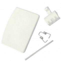 Poignée de hublot blanche