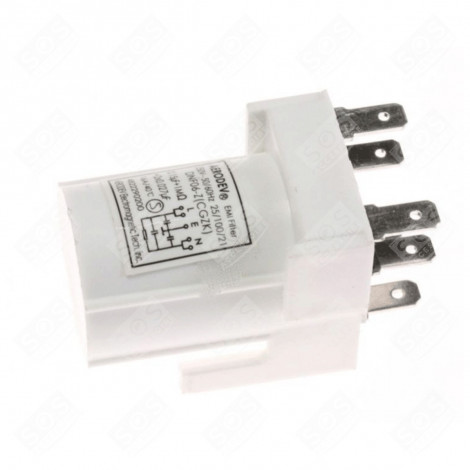 FILTRE ANTI PARASITE FRIGO, RÉFRIGÉRATEUR, CONGÉLATEUR - 4822290200
