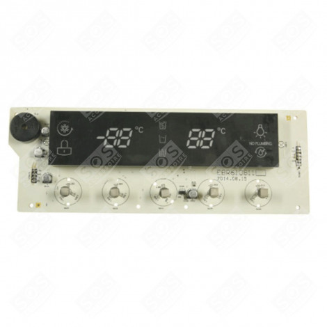 PLATINE D'AFFICHAGE FRIGO, RÉFRIGÉRATEUR, CONGÉLATEUR - EBR61081127