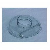 Couvercle antiprojection forme 'D'