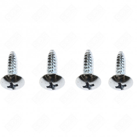 LOT DE 4 VIS POIGNÉE PORTE FRIGO, RÉFRIGÉRATEUR, CONGÉLATEUR - FAB30621401