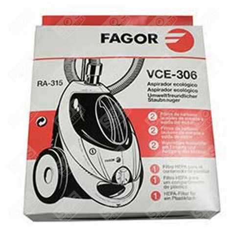 FILTRE COMPLET ASPIRATEUR - 95X8125