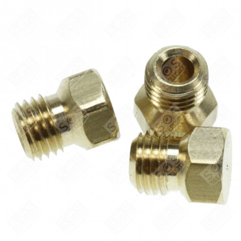 JEU D'INJECTEURS, GICLEURS GAZ BUTANE/PROPANE FOUR, CUISINIÈRE - 900371